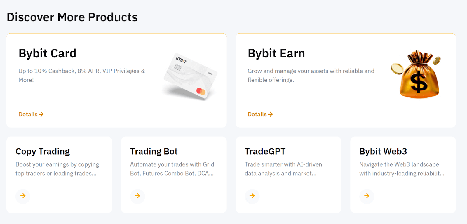 Bybit discover products for Indian traders