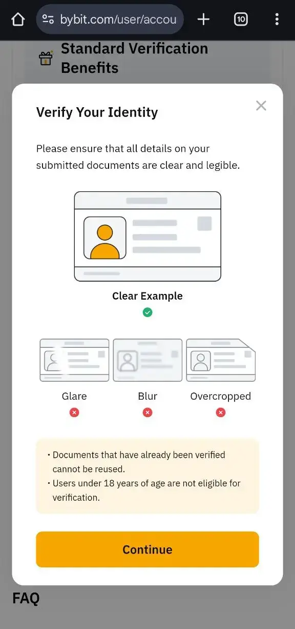 Bybit mobile ID verification tips for Indian traders